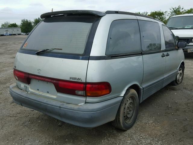 JT3AC12R0M0046015 - 1991 TOYOTA PREVIA LE BLUE photo 4