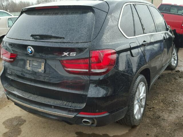 5UXKR0C56E0K44540 - 2014 BMW X5 BLACK photo 4