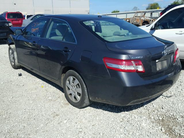 4T1BF3EK1BU123333 - 2011 TOYOTA CAMRY BASE CHARCOAL photo 3