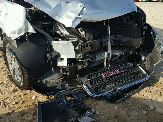 1GKKRRKD2EJ184494 - 2014 GMC ACADIA SLT ვერცხლისფერი ფოტო 9