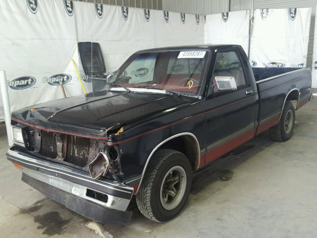 1GTCS14B7E2507272 - 1984 GMC S TRUCK BLACK photo 2