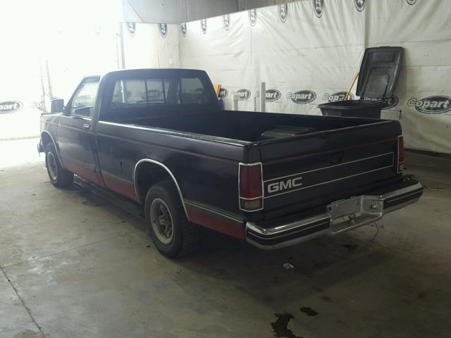 1GTCS14B7E2507272 - 1984 GMC S TRUCK BLACK photo 3