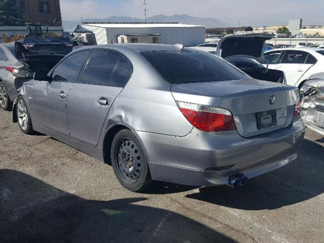 WBANB33514B107560 - 2004 BMW 545 I SILVER photo 3