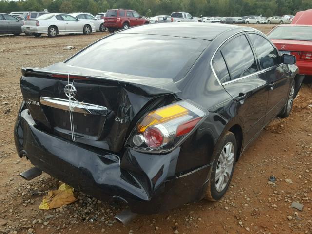 1N4AL2APXCN562360 - 2012 NISSAN ALTIMA BAS BLACK photo 4