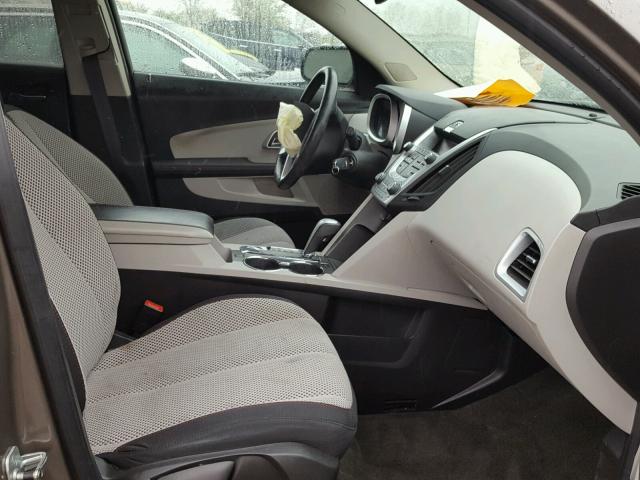 2CNALDEW7A6214519 - 2010 CHEVROLET EQUINOX GRAY photo 5