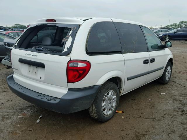 1D4GP25B67B119639 - 2007 DODGE CARAVAN WHITE photo 4