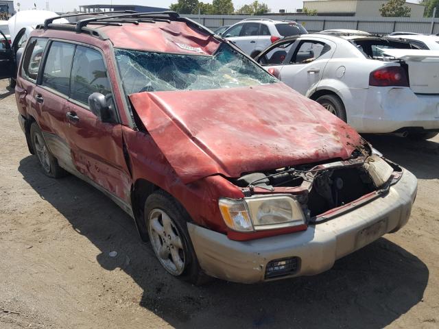 JF1SF65581H742511 - 2001 SUBARU FORESTER S RED photo 1