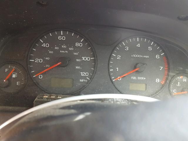 JF1SF65581H742511 - 2001 SUBARU FORESTER S RED photo 8