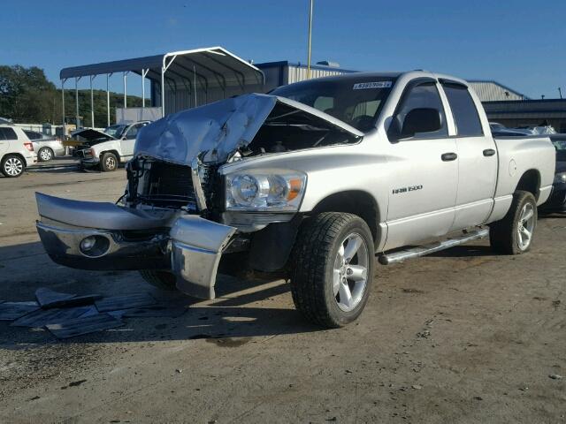 1D7HU18P37S244048 - 2007 DODGE RAM 1500 S SILVER photo 2