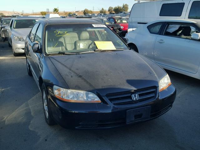 JHMCG66832C002379 - 2002 HONDA ACCORD EX BLACK photo 1