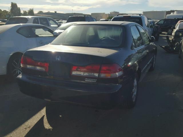 JHMCG66832C002379 - 2002 HONDA ACCORD EX BLACK photo 4