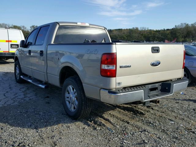 1FTPW14V58FB58836 - 2008 FORD F150 SUPER BEIGE photo 3