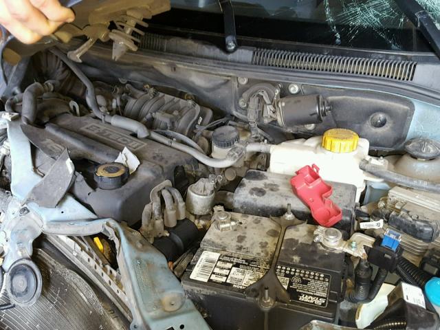 KL1TD66638B101671 - 2008 CHEVROLET AVEO BASE Көк фото 7