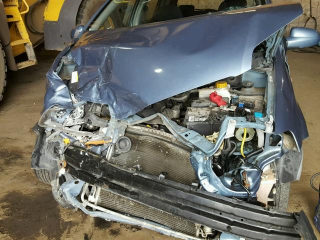 KL1TD66638B101671 - 2008 CHEVROLET AVEO BASE Көк фото 9