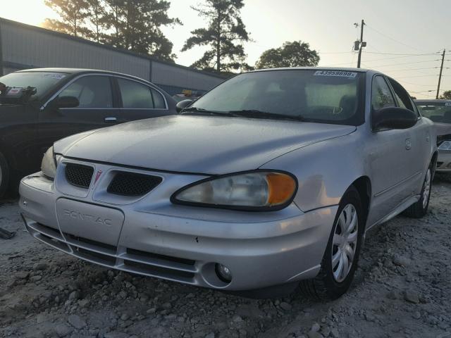 1G2NE52F75M255190 - 2005 PONTIAC GRAND AM S Gümüş foto 2