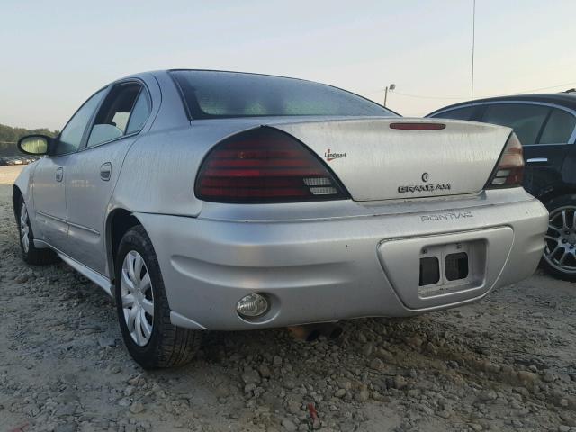 1G2NE52F75M255190 - 2005 PONTIAC GRAND AM S Gümüş foto 3