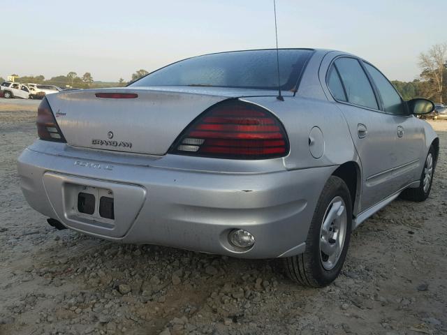 1G2NE52F75M255190 - 2005 PONTIAC GRAND AM S Gümüş foto 4