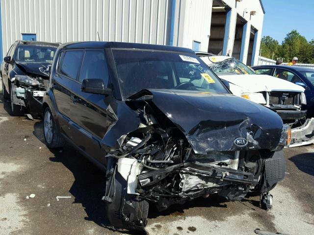 KNDJT2A26B7216727 - 2011 KIA SOUL BLACK photo 1