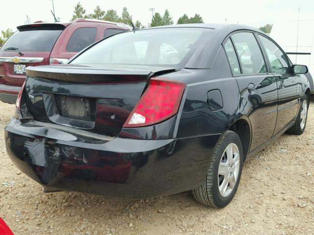 1G8AJ55F97Z177870 - 2007 SATURN ION BLACK photo 4