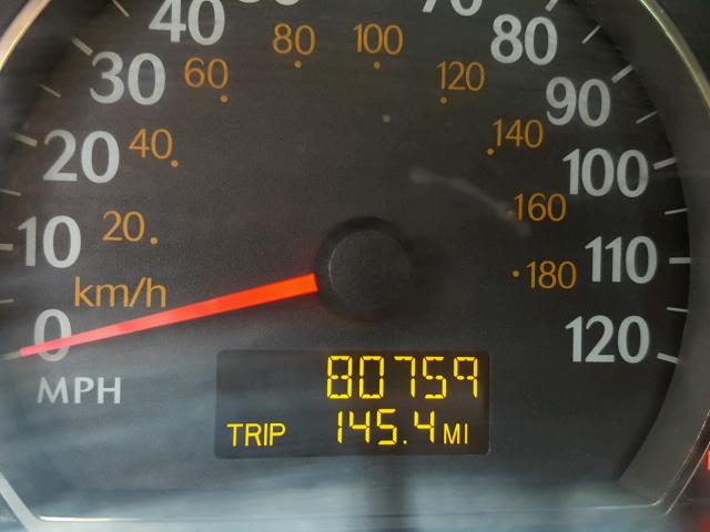 1G8AJ55F97Z177870 - 2007 SATURN ION BLACK photo 8