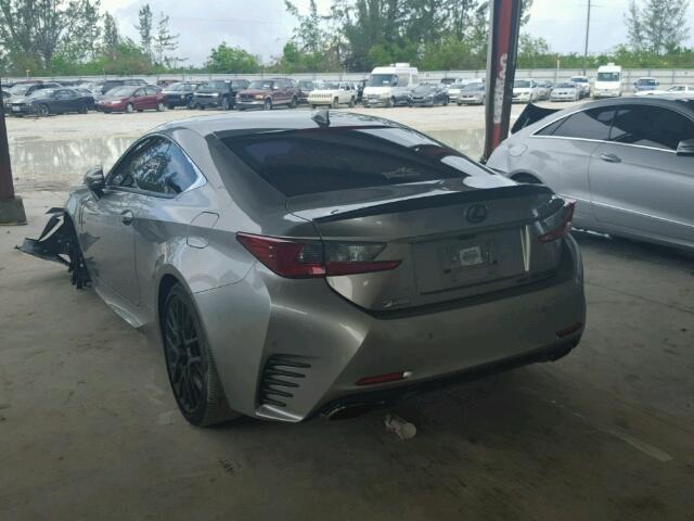 JTHSM5BC7G5002051 - 2016 LEXUS RC 300 SILVER photo 3