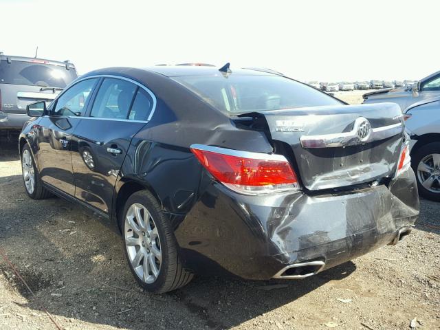 1G4GJ5E35CF357280 - 2012 BUICK LACROSSE T BLACK photo 3