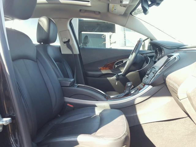 1G4GJ5E35CF357280 - 2012 BUICK LACROSSE T BLACK photo 5