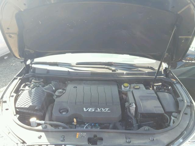 1G4GJ5E35CF357280 - 2012 BUICK LACROSSE T BLACK photo 7