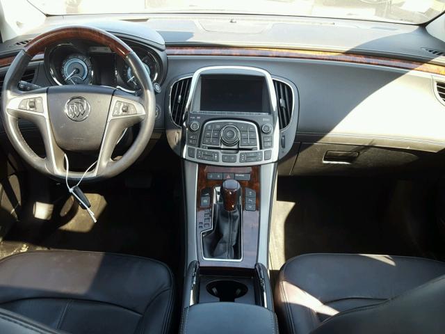 1G4GJ5E35CF357280 - 2012 BUICK LACROSSE T BLACK photo 9