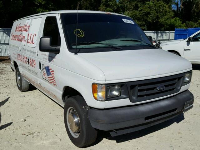 1FTNE24L13HA39869 - 2003 FORD ECONOLINE WHITE photo 1