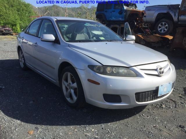 1YVHP80C685M03271 - 2008 MAZDA 6 WHITE photo 1