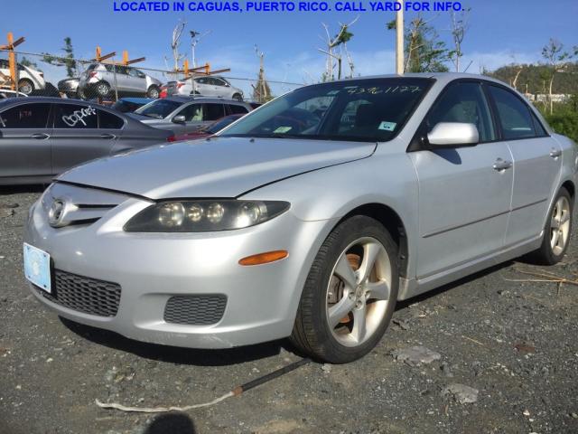 1YVHP80C685M03271 - 2008 MAZDA 6 WHITE photo 2