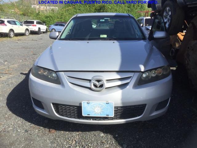 1YVHP80C685M03271 - 2008 MAZDA 6 WHITE photo 9