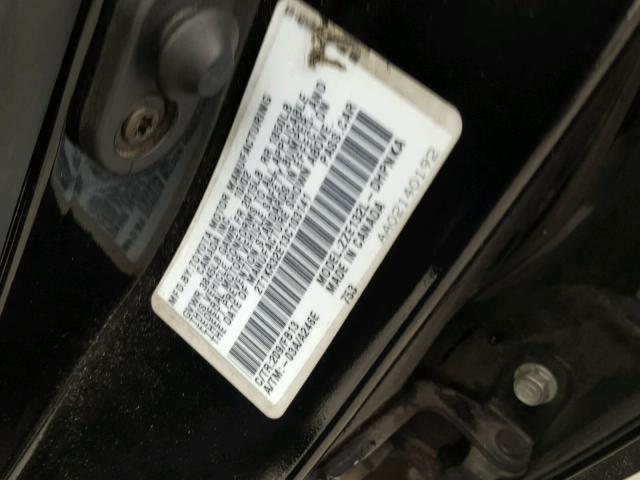 2T1KR32E13C103141 - 2003 TOYOTA COROLLA MA BLACK photo 10