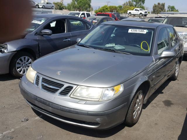 YS3EB49E033031377 - 2003 SAAB 9-5 LINEAR GRAY photo 2