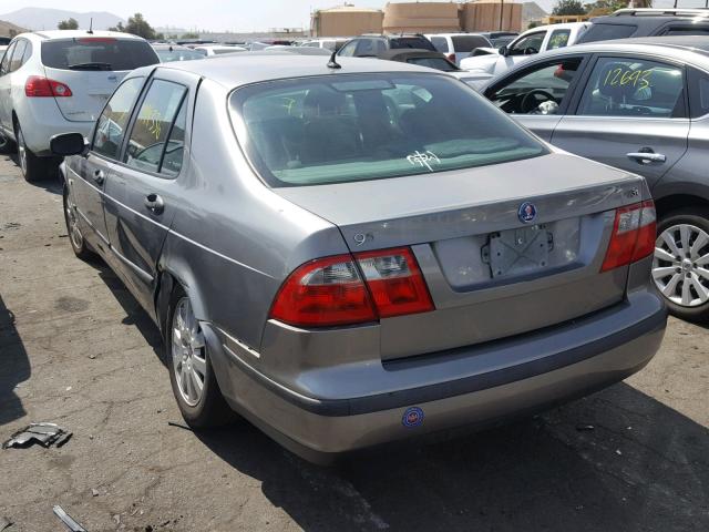 YS3EB49E033031377 - 2003 SAAB 9-5 LINEAR GRAY photo 3