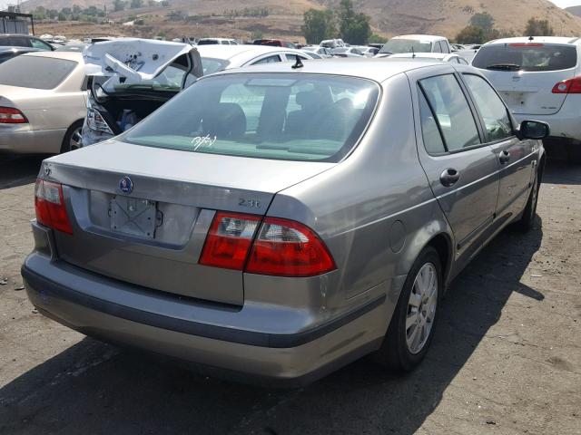 YS3EB49E033031377 - 2003 SAAB 9-5 LINEAR GRAY photo 4