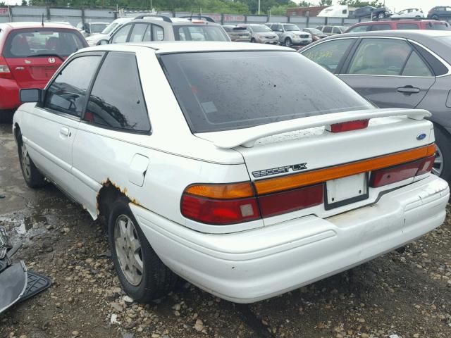 3FASP11JXTR127754 - 1996 FORD ESCORT LX WHITE photo 3