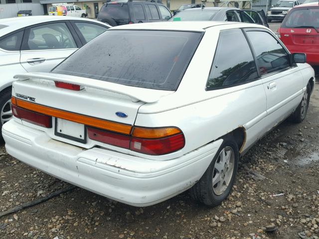 3FASP11JXTR127754 - 1996 FORD ESCORT LX WHITE photo 4