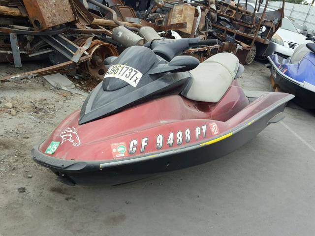 ZZN56385L102 - 2002 BOMBARDIER JETSKI RED photo 2