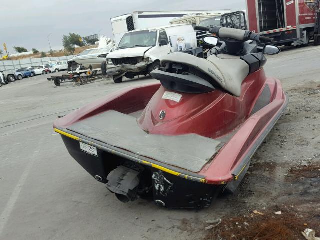 ZZN56385L102 - 2002 BOMBARDIER JETSKI RED photo 4