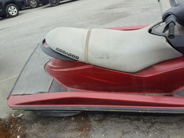 ZZN56385L102 - 2002 BOMBARDIER JETSKI RED photo 6