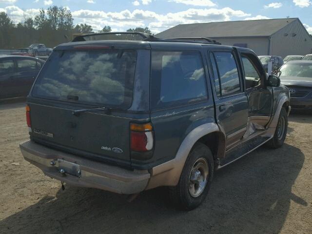 1FMDU34XXTZA60796 - 1996 FORD EXPLORER GREEN photo 4