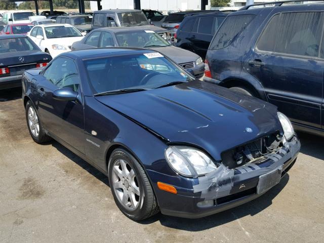 WDBKK47F6WF076217 - 1998 MERCEDES-BENZ SLK 230 KO BLACK photo 1