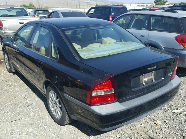 YV1TS90DXY1094385 - 2000 VOLVO S80 T6 TUR BLACK photo 3