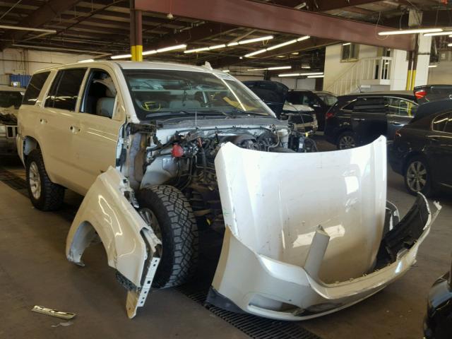 1GKS2BKC7FR514863 - 2015 GMC YUKON SLT WHITE photo 1