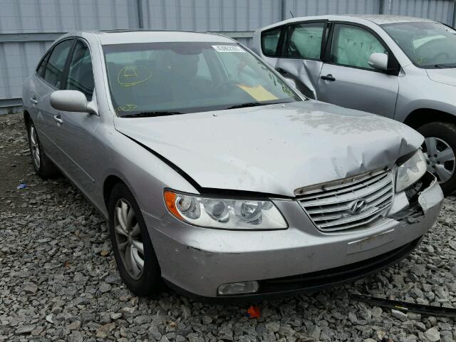 KMHFC46F66A089012 - 2006 HYUNDAI AZERA SE SILVER photo 1