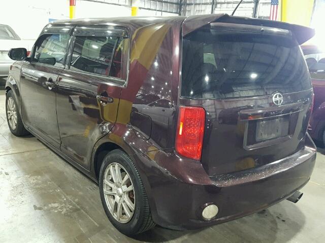 JTLKE50E181021579 - 2008 TOYOTA SCION XB Bənövşəyi foto 3