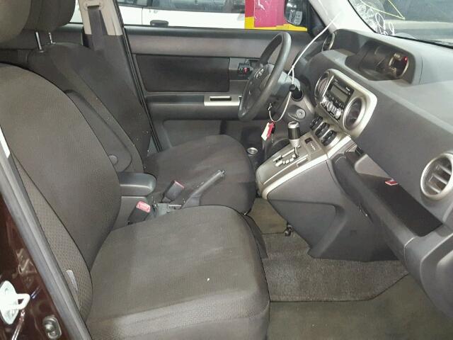 JTLKE50E181021579 - 2008 TOYOTA SCION XB Bənövşəyi foto 5