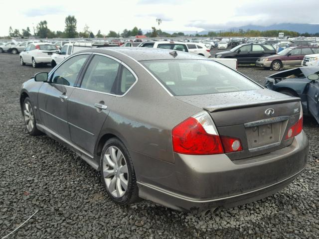 JNKBY01E06M205295 - 2006 INFINITI M45 BASE TAN photo 3